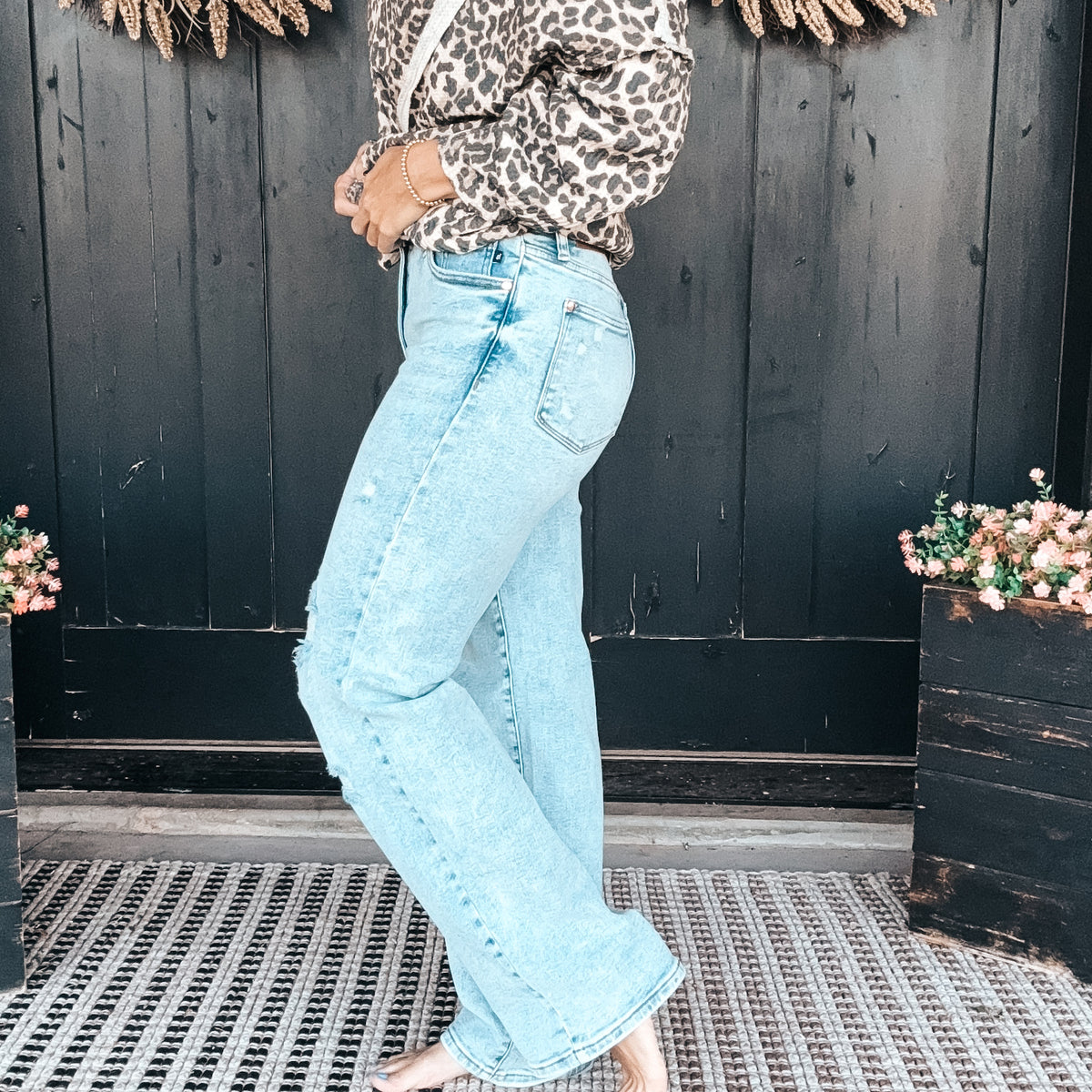Kelly Acid Wash Straight Judy Blue