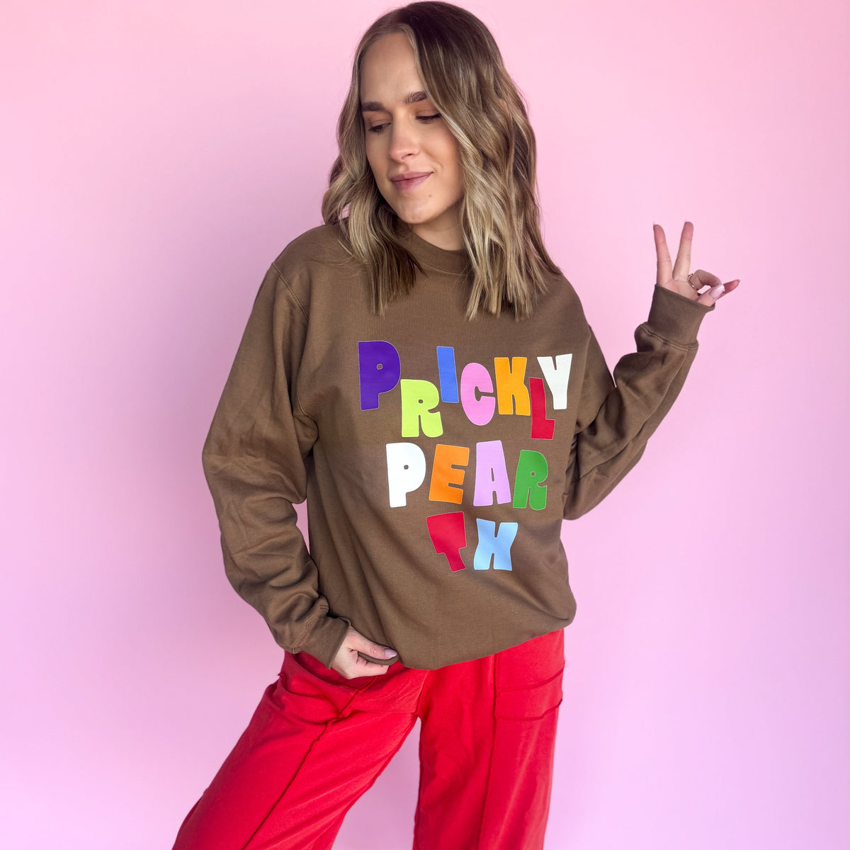 Color Jumble PPTX Logo Sweatshirt