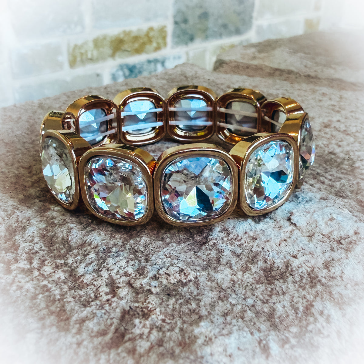 Confetti Gem Stretch Bracelets