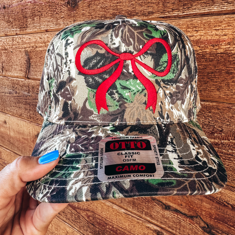 Camo Ribbon Cap
