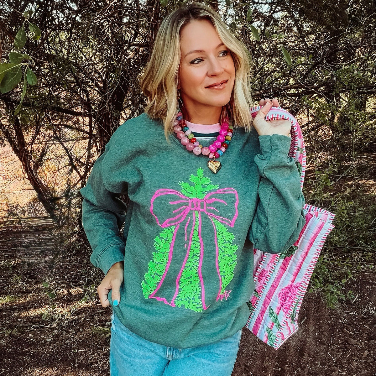 Big Bow Tree Sweatshirt