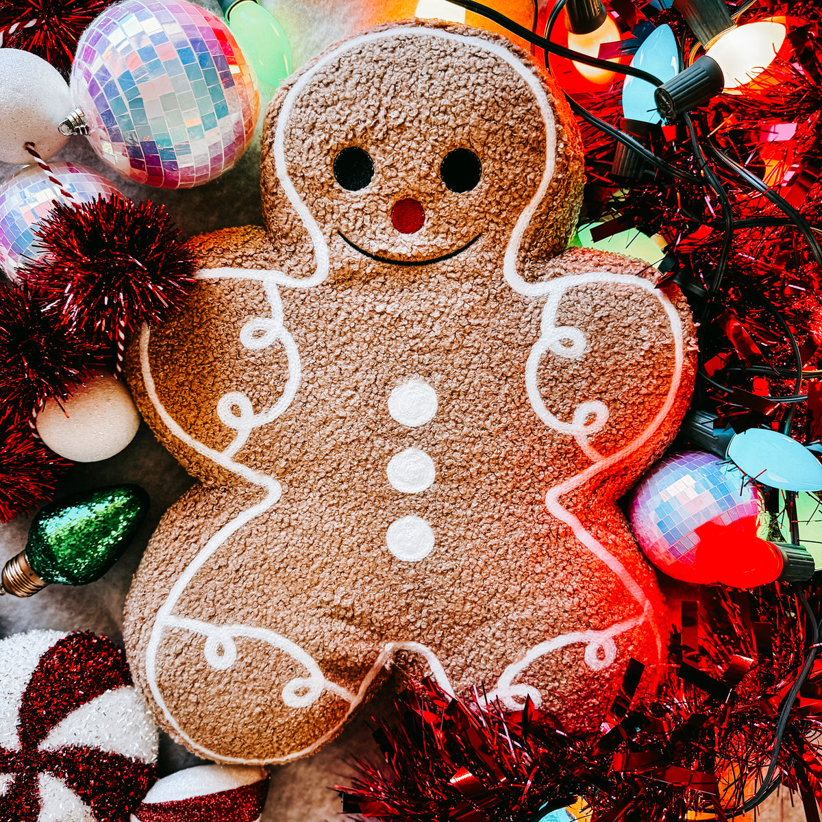 Gingerbread Pillow