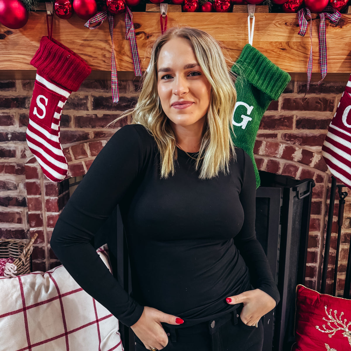 Blair Basic Longsleeve - BLACK