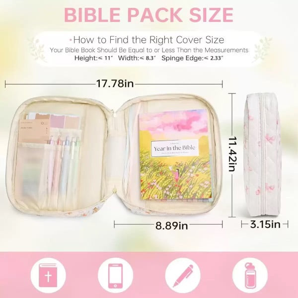 Floral Bible Cases