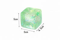 Squishy Glitter Cube Toy