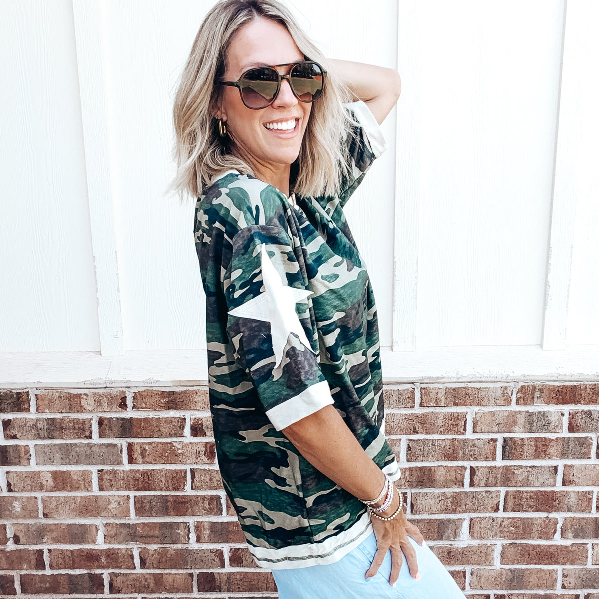 Brave Camo Top