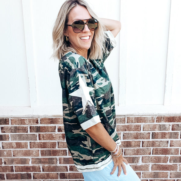 Brave Camo Top