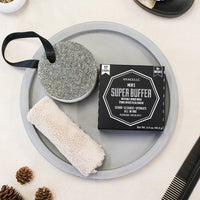Men's Super Buffer Soap Sponge | Black Scrubber