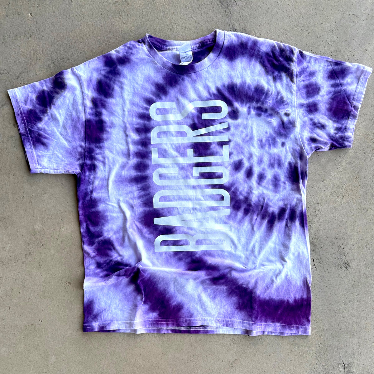 Badgers Tie Dye Tee