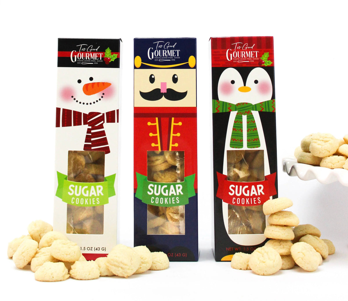 Christmas Character Sugar Cookies