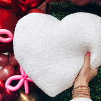 Heart Sherpa Pillow