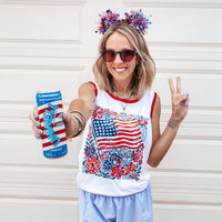 Flag & Flowers TANK