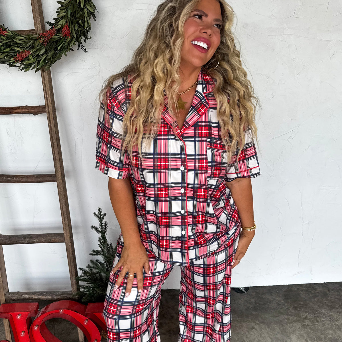 PREORDER Plaid Christmas Jammies