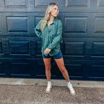 Keeping it Casual Short Romper - ASH BLACK