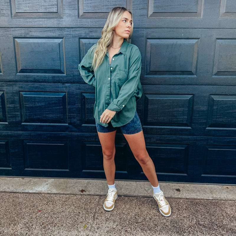 Keeping it Casual Short Romper - ASH BLACK