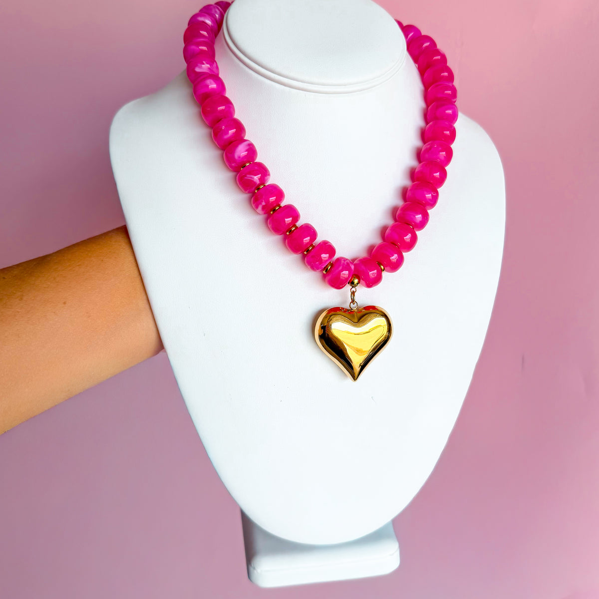 Lolly Heart Necklaces