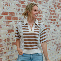 Poppy Polo Top