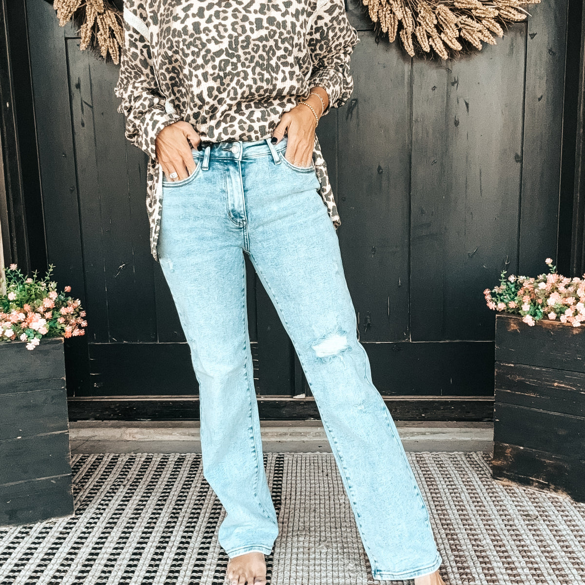 Kelly Acid Wash Straight Judy Blue