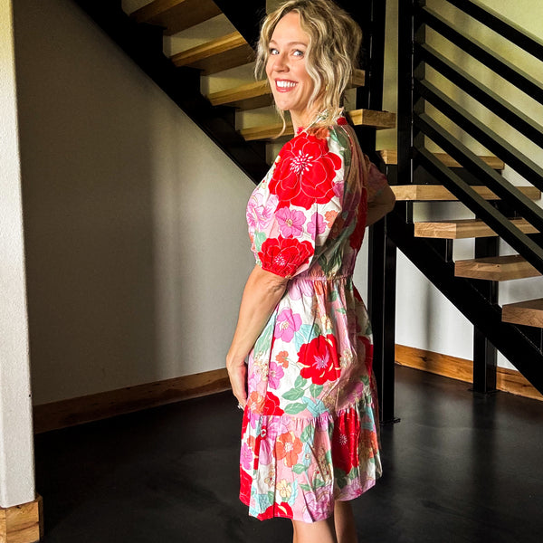 Primrose Poplin Dress