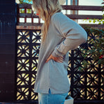 Miley Vintage Pullover - GREY