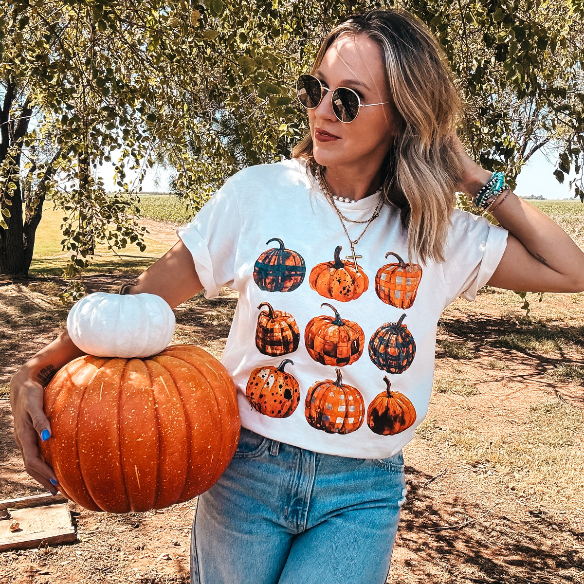 Nine Pumpkins Tee