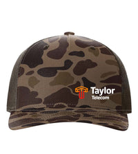 TT Embroidered Richardson 112 Duck Camo Cap