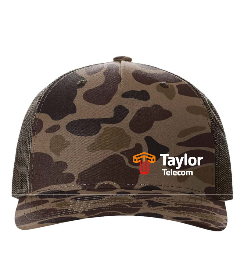 TT Embroidered Richardson 112 Duck Camo Cap