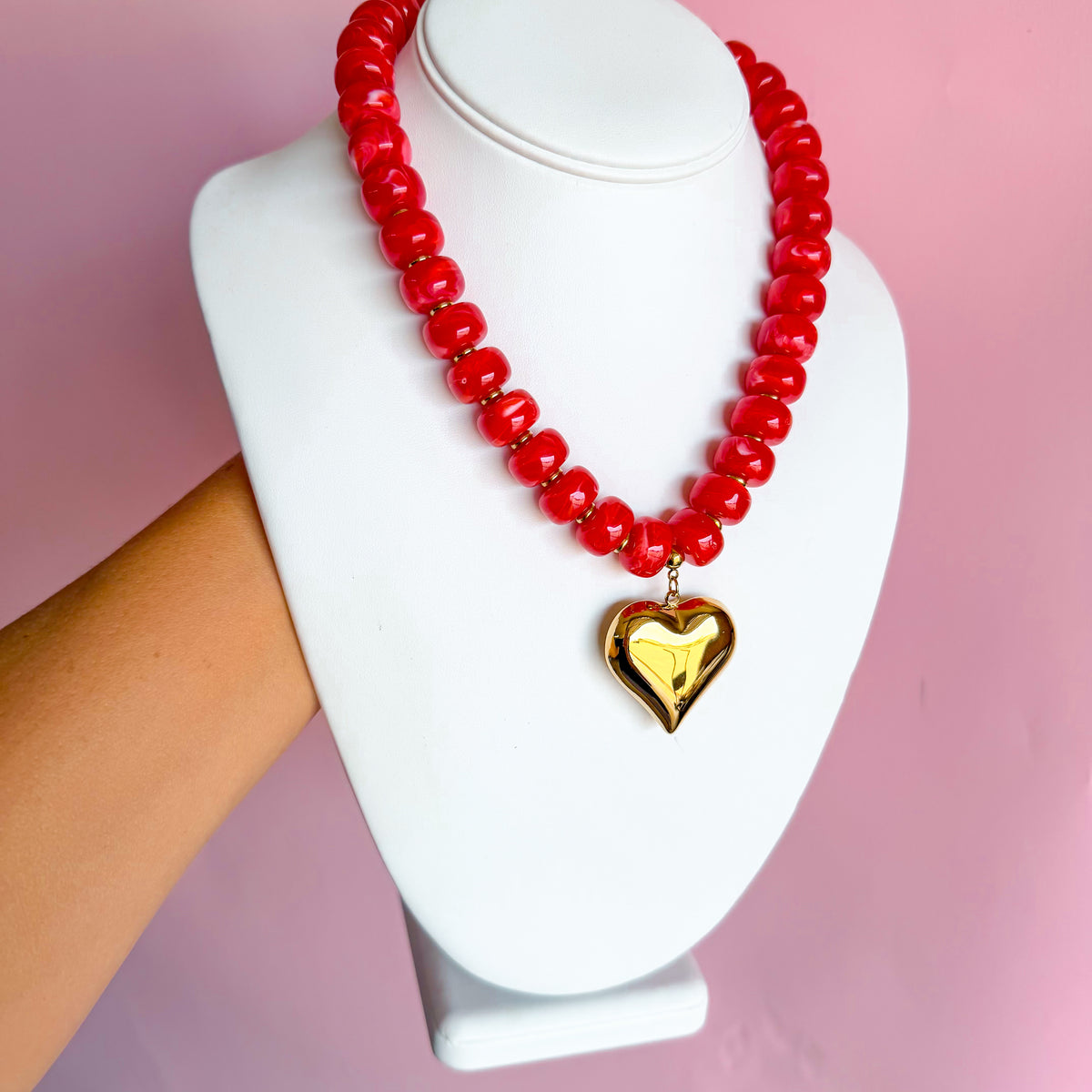 Lolly Heart Necklaces