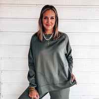 Sterling Scuba Sweat Top - FOREST