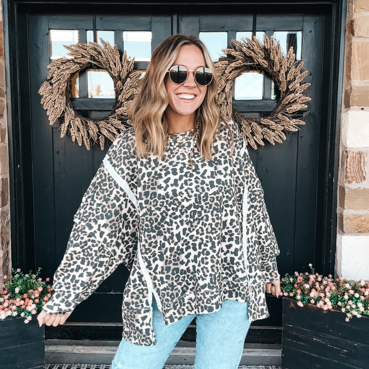 Rayven Leopard Thermal Top