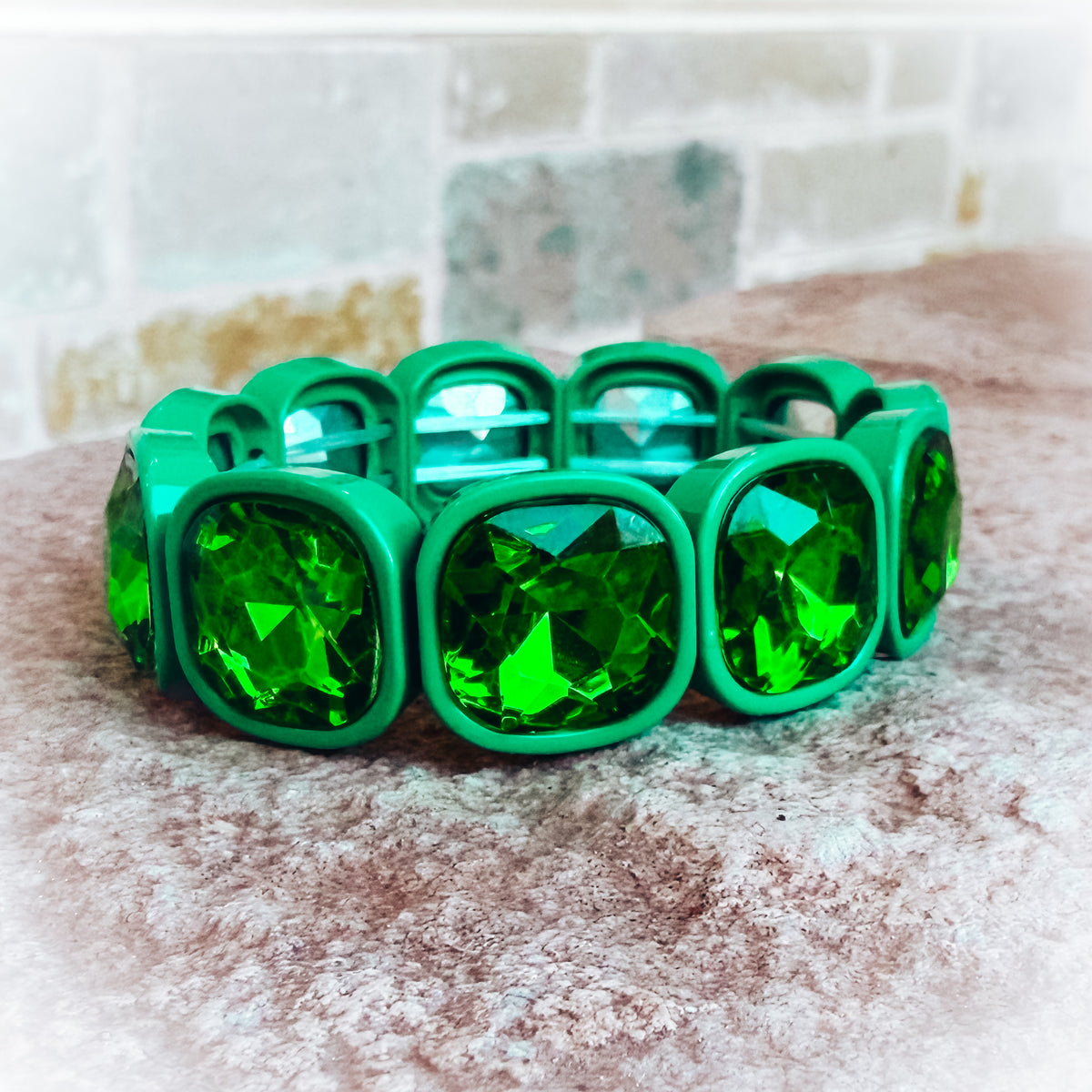 Confetti Gem Stretch Bracelets