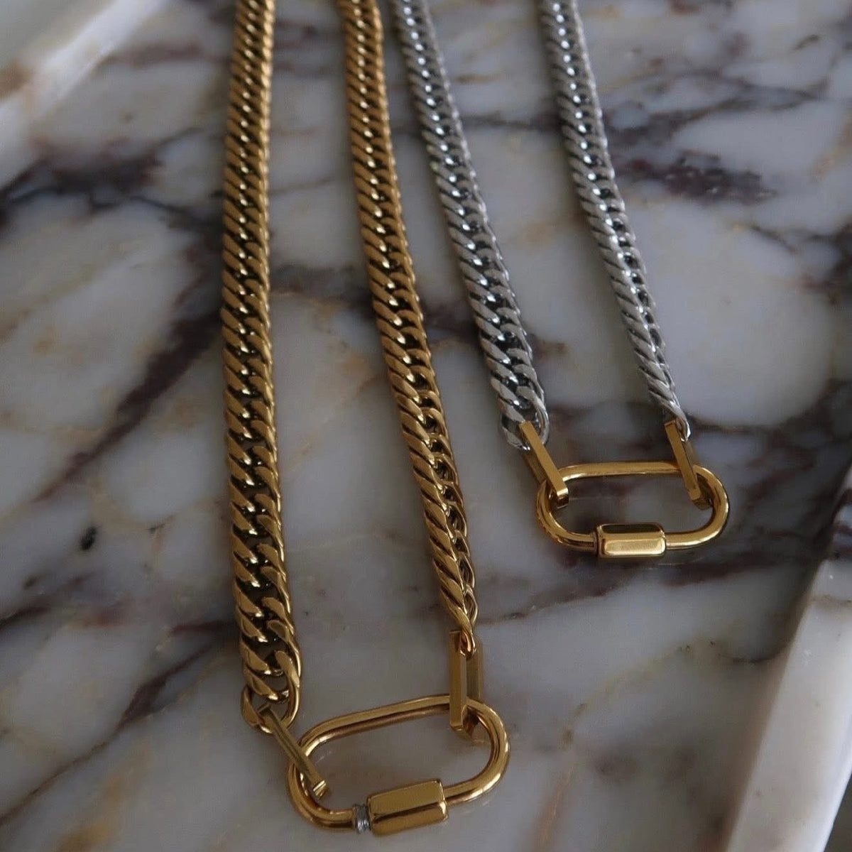 Stephanie Chain Necklace- 2 options