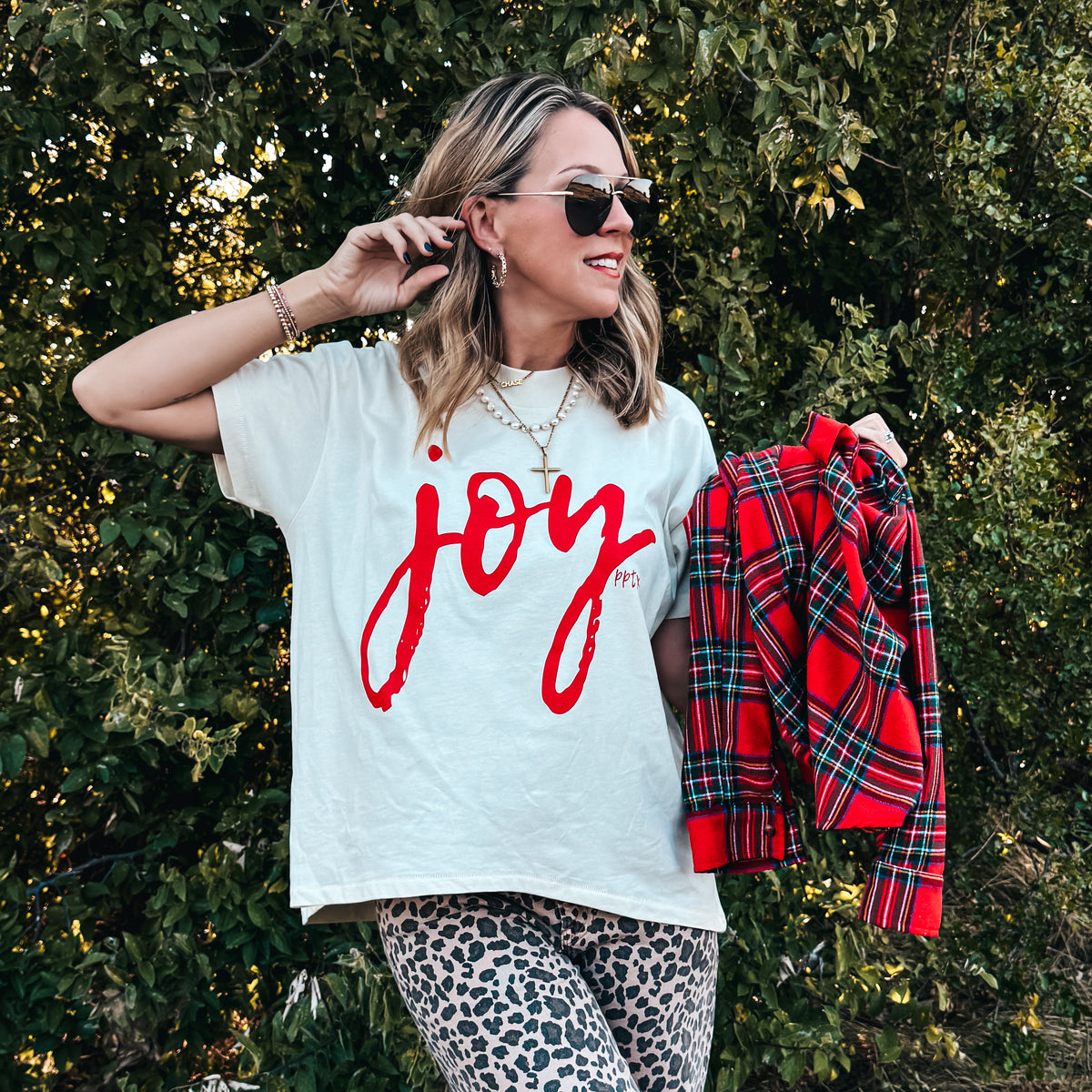 Joy Hi-Lo Tee