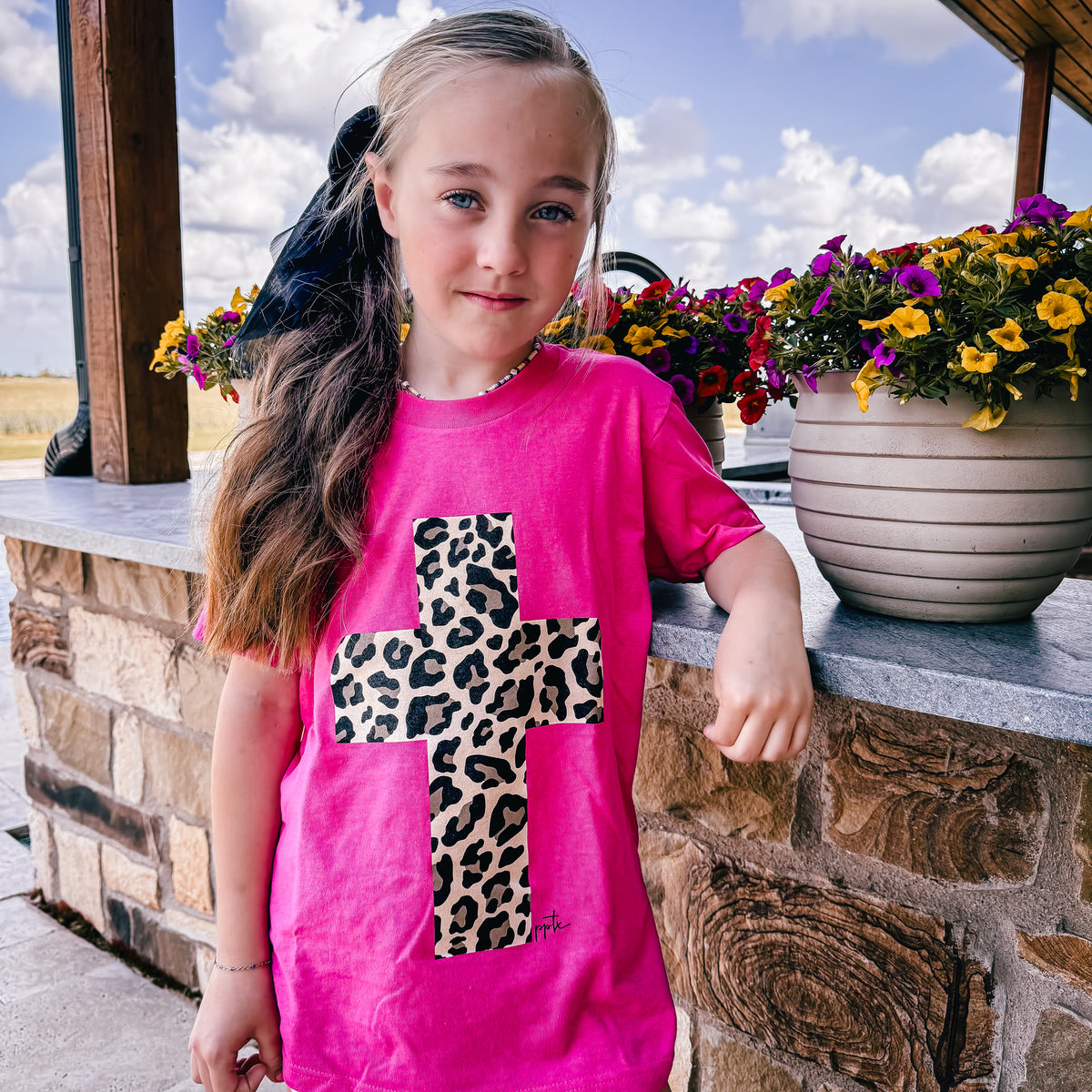 Youth Leopard Cross
