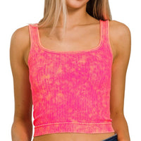 Ribbed Sports Tank - 7 Color Options