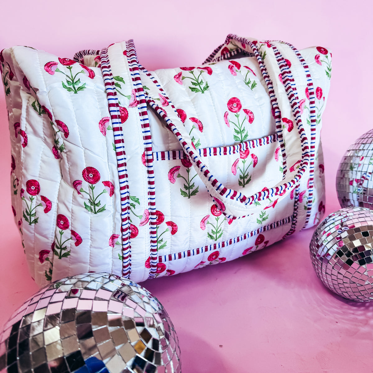 Quilted Duffle Bags- 4 Options