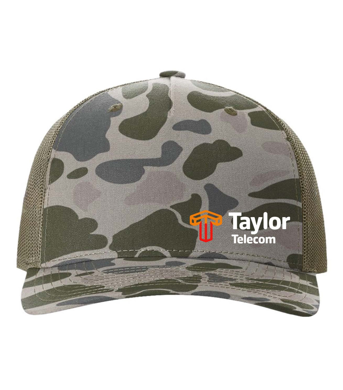 TT Embroidered Richardson 112 Duck Camo Cap