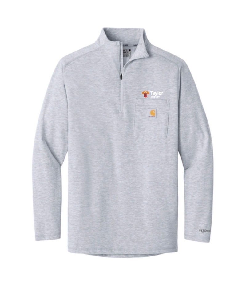 TT Carhart Force 1/4 Zip Long Sleeve