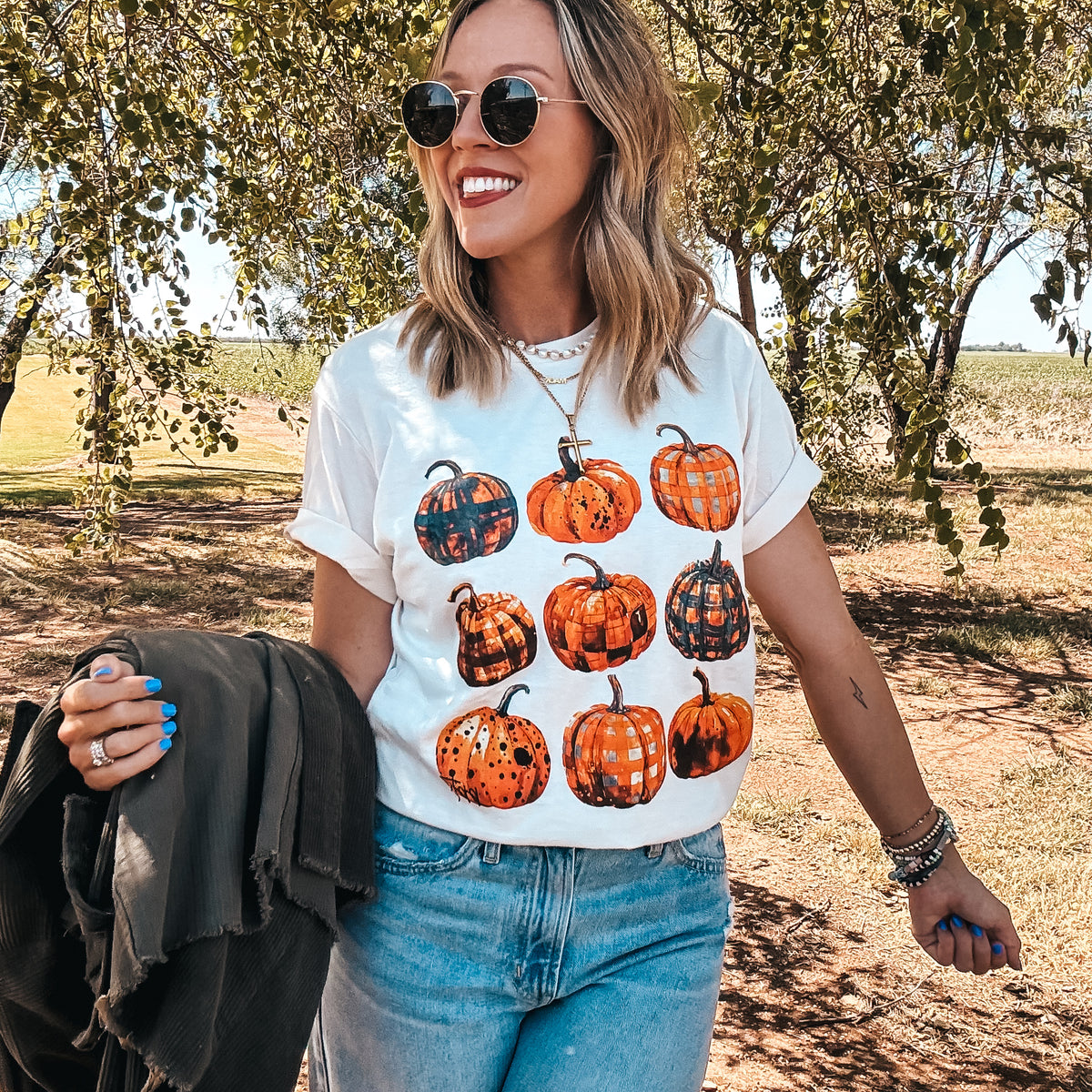 Nine Pumpkins Tee