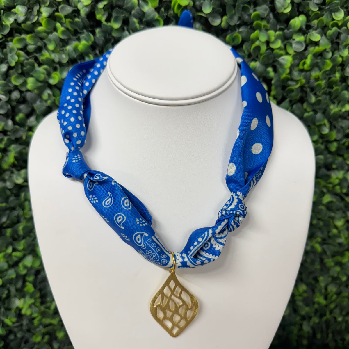 Scarf Charm Necklace