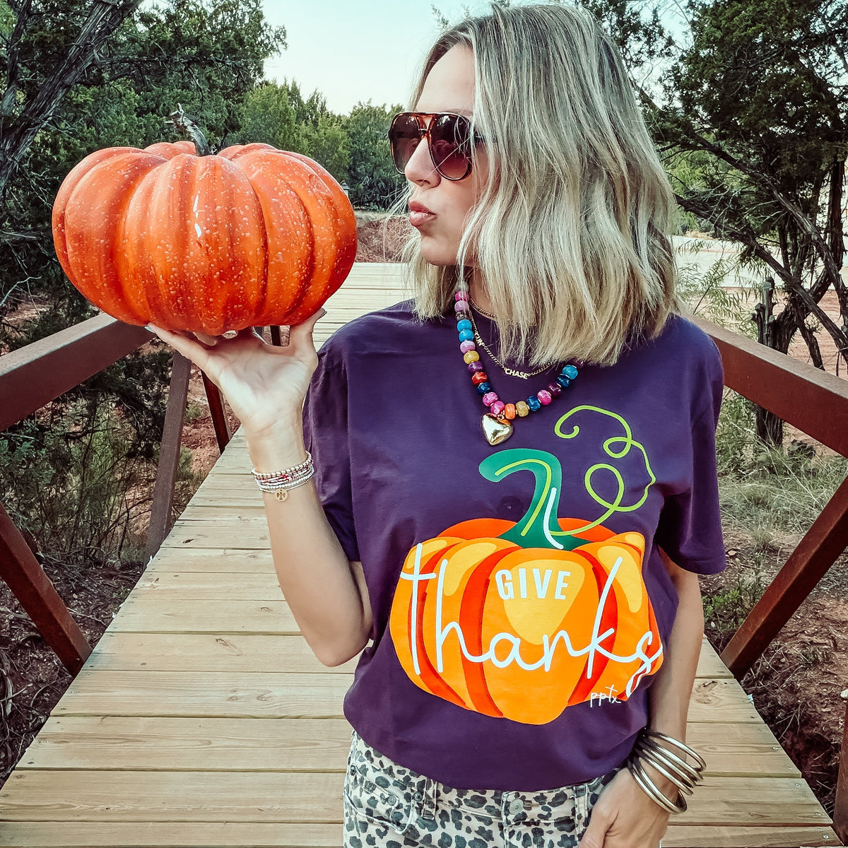 Give Thanks Pumpkin Tee