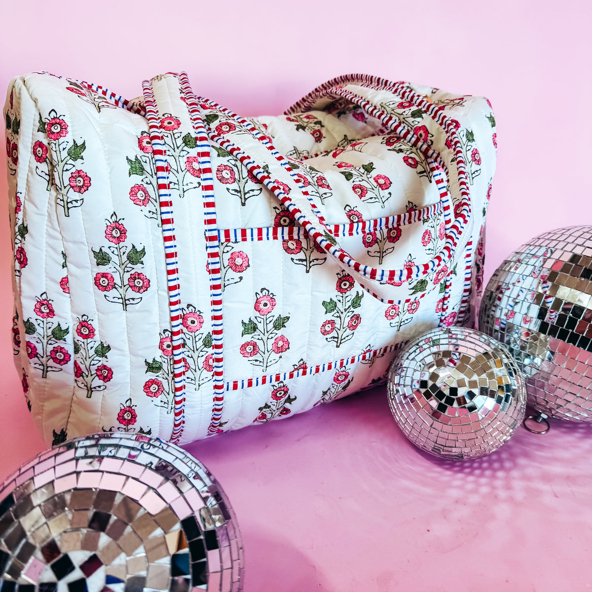 Quilted Duffle Bags- 4 Options