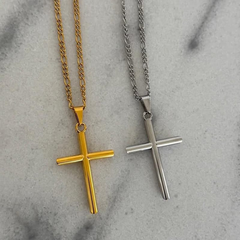 Silver Cross Necklace