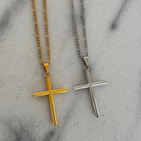 Silver Cross Necklace