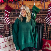 Holiday Hues Sweater - GREEN