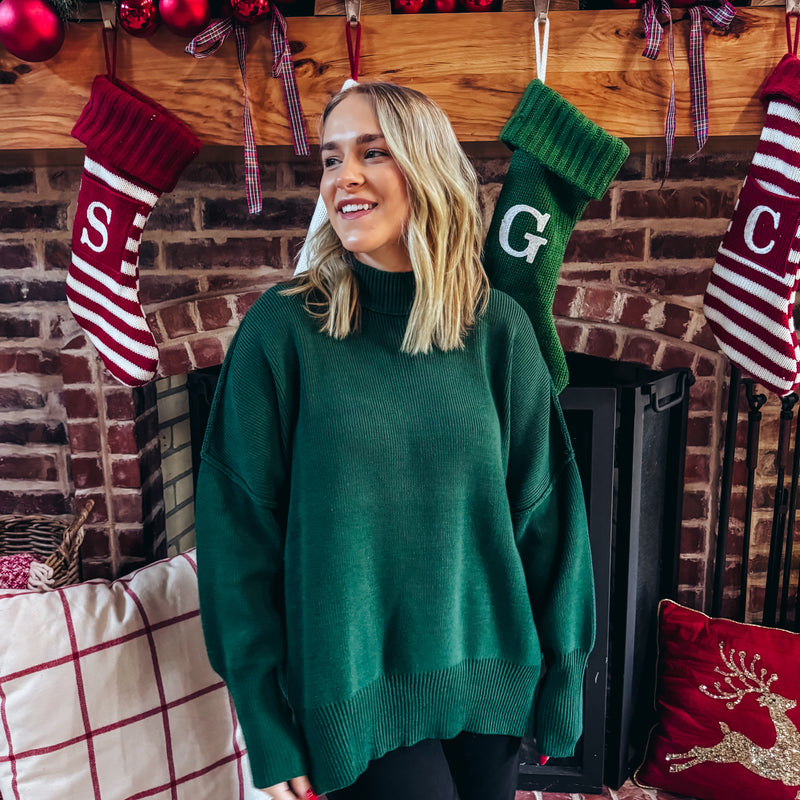 Holiday Hues Sweater - GREEN