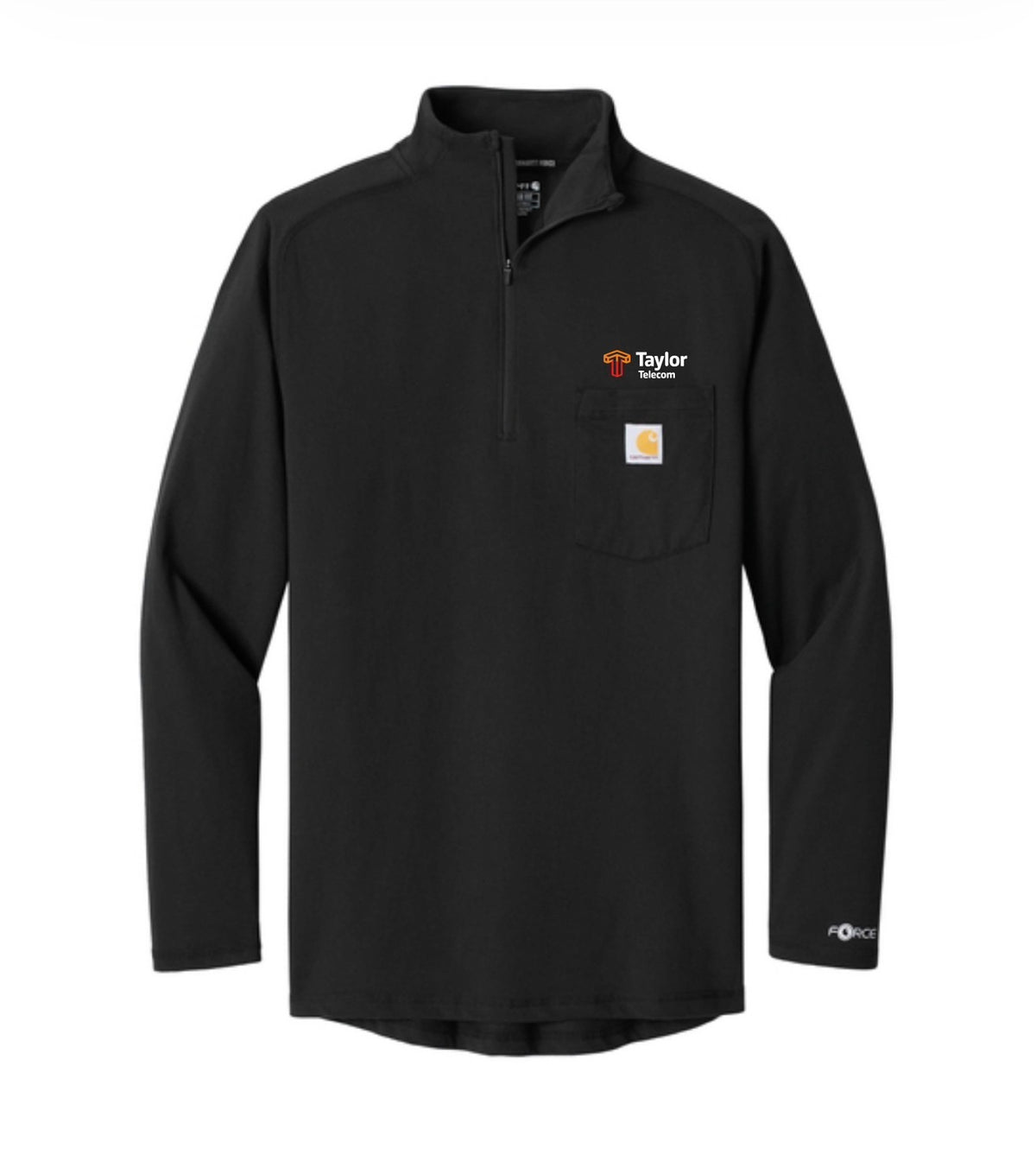 TT Carhart Force 1/4 Zip Long Sleeve