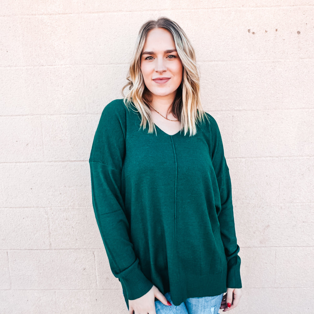 Comfort in Color Tunic - GREEN