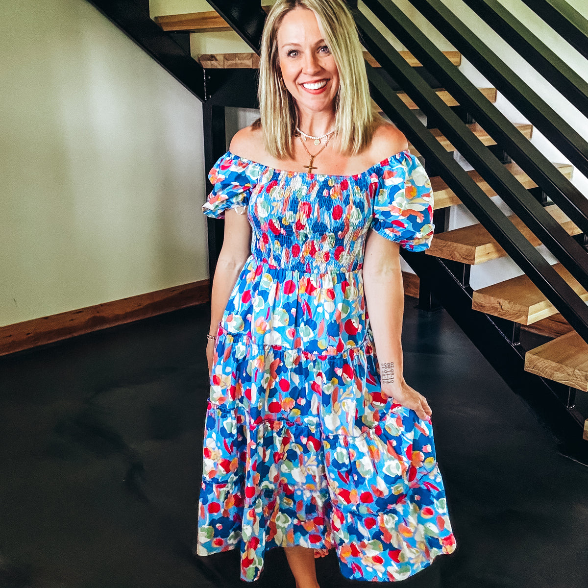 Bloomin' Midi Dress