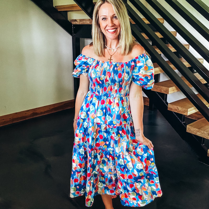 Bloomin' Midi Dress